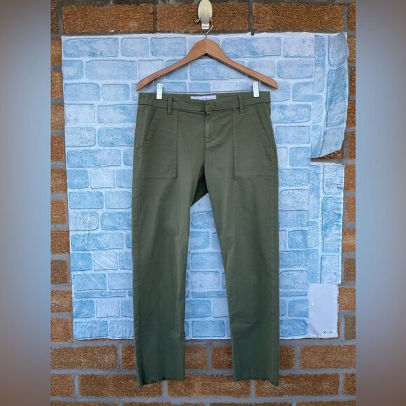 Frank & Eileen Blackrock, The Italian Utility Pant, Green size 8 - Picture 2 of 15